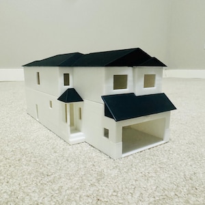 Aangepast 3D-geprint huismodel