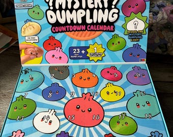 Mystery Mini Squishy Countdown Calendar