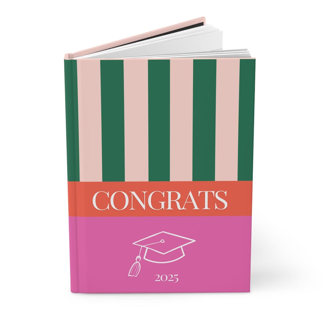 Congrats 2025 Graduation Notebook, Masters Grad, Medical School Grad ...