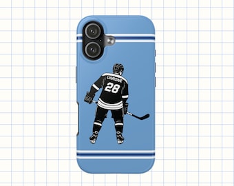 Personalized Hockey iPhone Case – Custom Name Player Tough Phone Cover