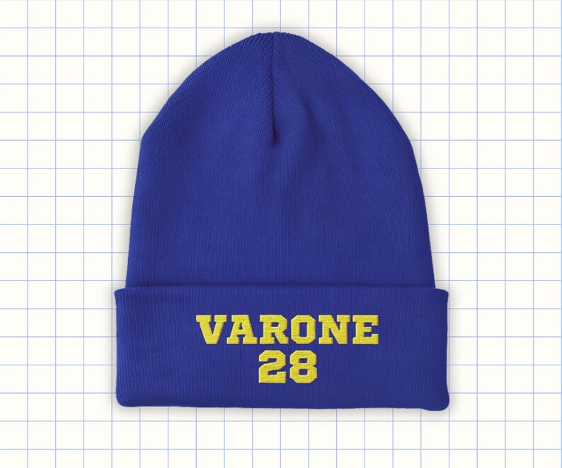 Personalized Hockey Beanie - hockey mom gift