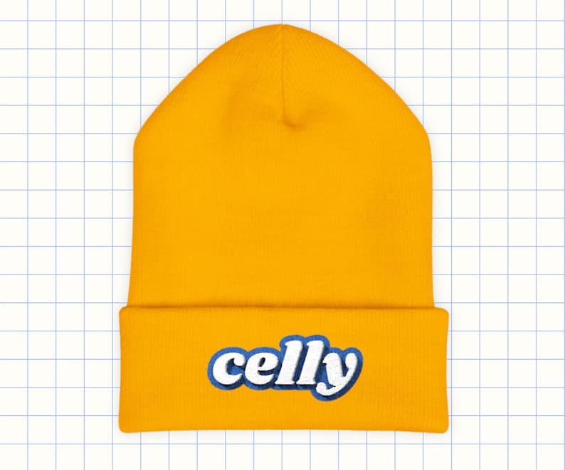 Celly Hockey Beanie - hockey mom gift