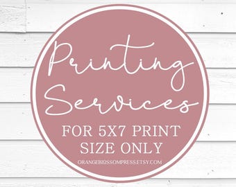 5x7 Invitation Printing Services, Premium Card Stock, Envelopes Included