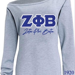 Off The Shoulder - Zeta Phi Beta