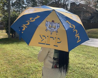 Sigma Gamma Rho Auto Open Folding Umbrella (compact)