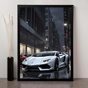 Printable Lamborghini Revuelto Art | High-Resolution Digital Download | High-Quality | Supercar Wall Decor for Home or Office