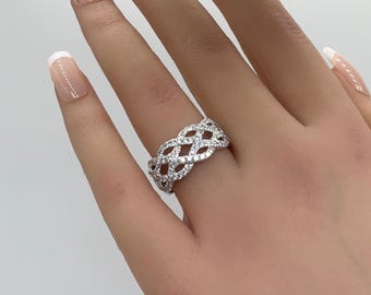 14K Gold Diamond Ring