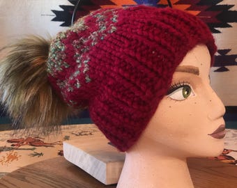 Sombrero de invierno Chevron