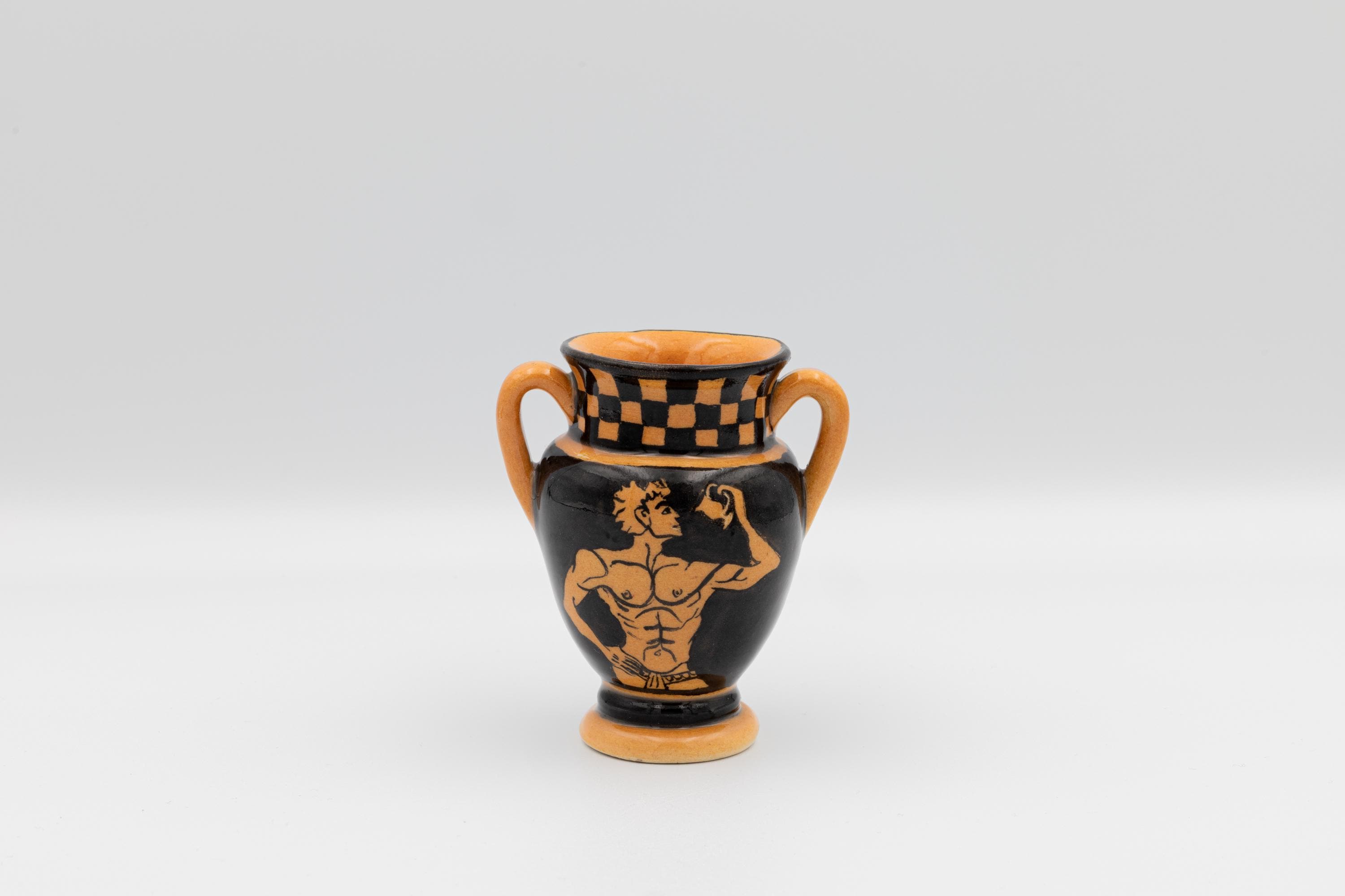 Hand painted greek vase - Etsy 日本