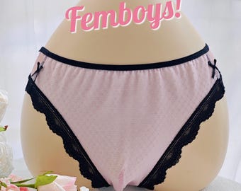 Calcinha fio dental para femboy, calcinha de algodão para sissy, roupa íntima masculina para sissy, calcinha feminina, programa de treinamento para sissy, roupa íntima diária para femboy