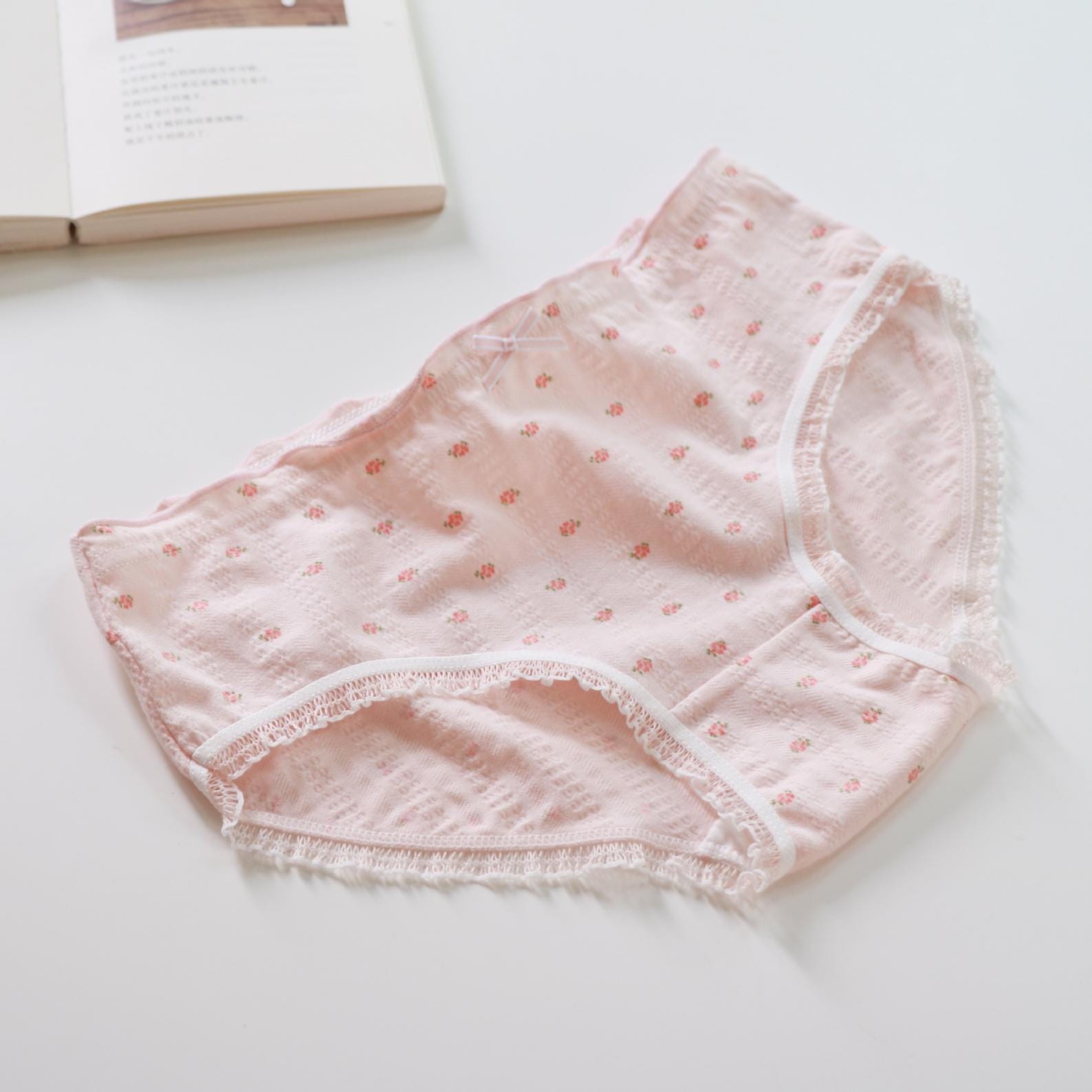 Sissy Pink Pokka Dot Panties for Men, Kawaii Femboy Lace Panties, Pride ...