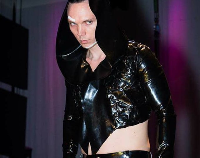 Mens Severed Bolero Hoodie