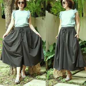 Trousers that look like a skirt clearance
