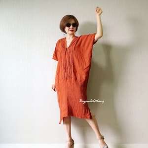 open lace back dress ADAGRO Solid Color Dress for Women Ruffle Trim Slit Hem Pencil Dress (Color  : Burnt Orange, Size : Large) : Amazon.com.au: Clothing, Shoes & Accessories