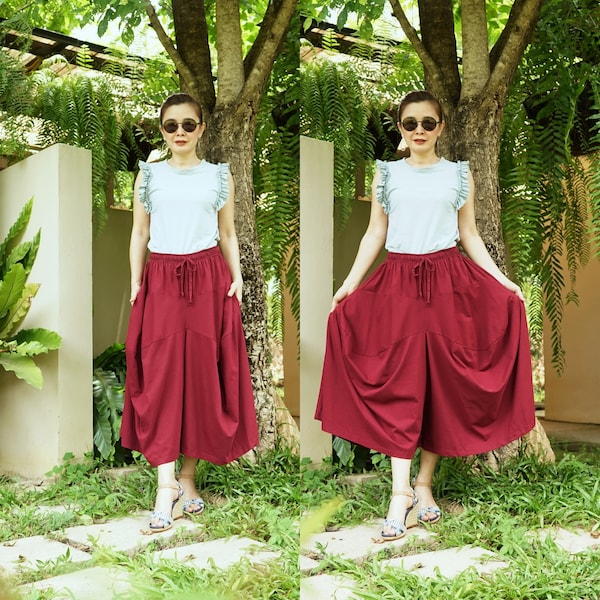 Skirt Like Pants Etsy