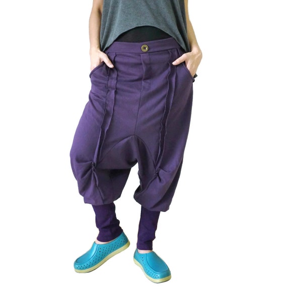 Vintage 90s Dark Purple Flare Pants Mid Rise Trousers Boho Cyber Grunge  Goth Club Kid Size XS - Etsy India