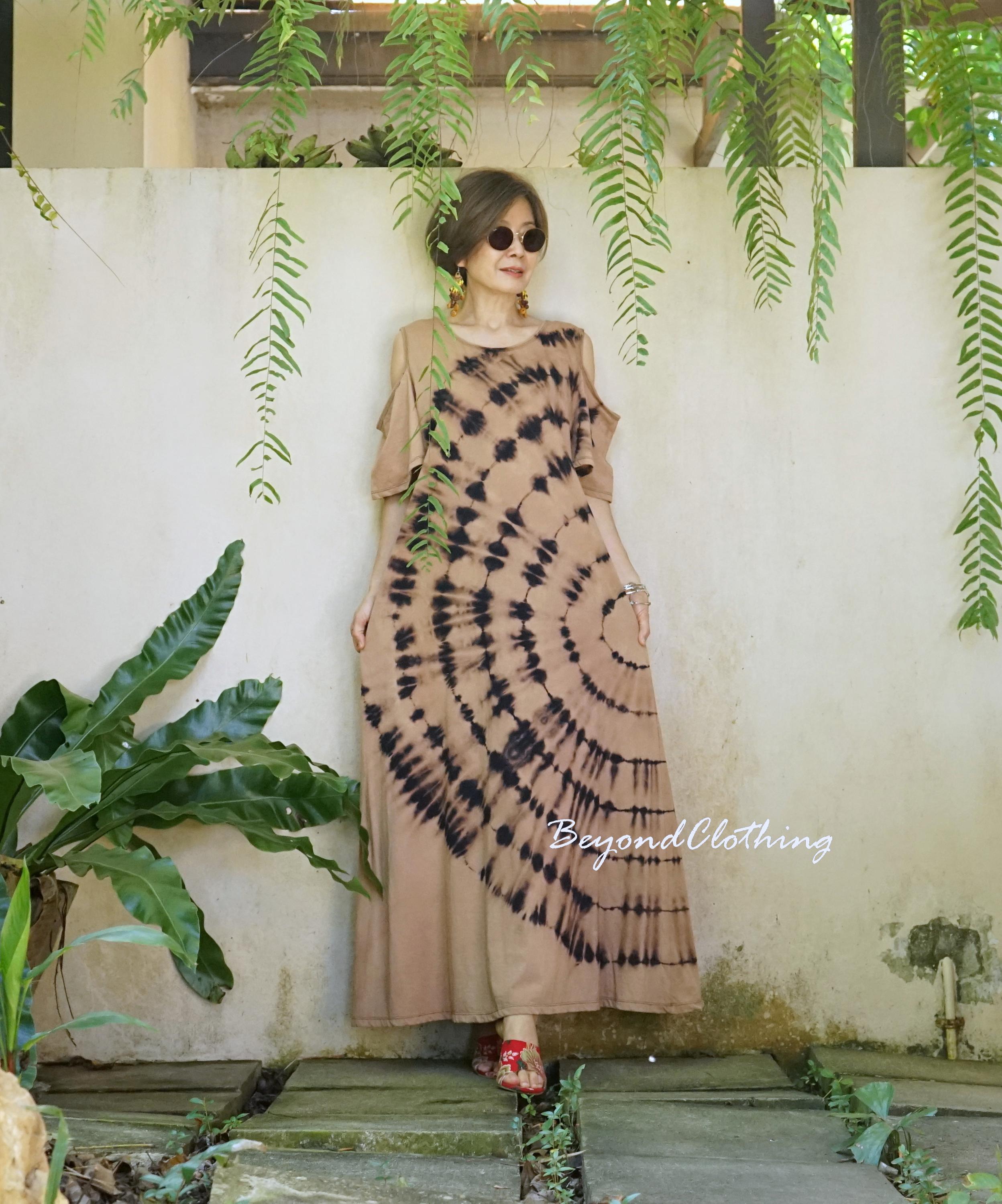 Bell Sleeve Tie Dye Dress - Etsy