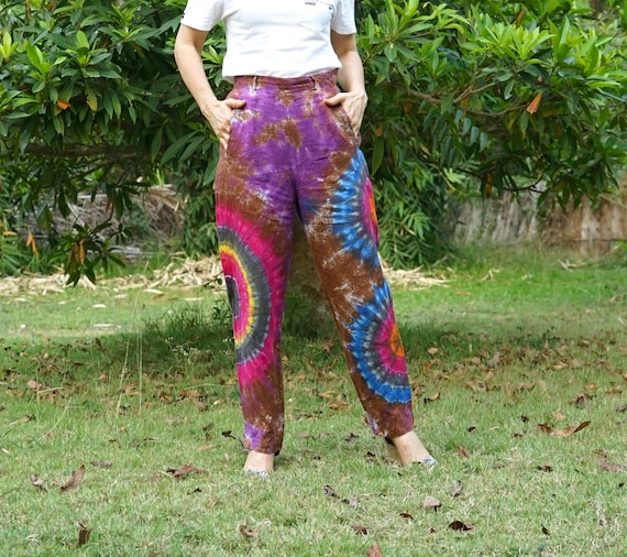 Tie dye deals linen pants
