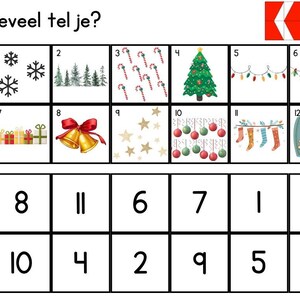 Teaching material theme Christmas