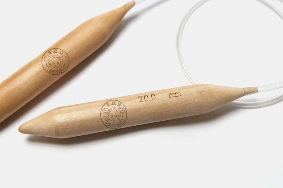 Giant Circular Chunky Knitting Needles Size 36 20mmlength Etsy