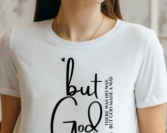But God PNG SVG, Faith Shirt Png, Created with a Purpose Png, Religious Christian Bible Verse Svg Files For Cricut, Sublimation Design files