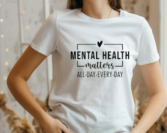La salud mental importa (PNG, SVG, pegatina), Salud mental (SVG), Salud mental (PNG), Tú importas (SVG)