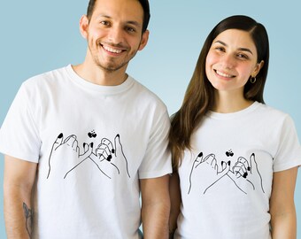 Best Friend Shirt PNG, Bestie Svg, Pinky Promise Svg, Sister Shirt Svg, Friends Shirt Svg, Cut File for Cricut Silhouette - Digital Clipart