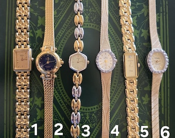 Ladies Watches Seiko, Elgin, Waltham, Wittnauer, Dufonte