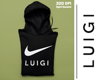 Luigi Swoosh PNG – Download immediato