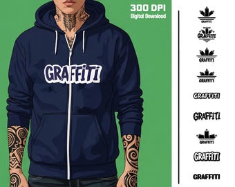 GRAFFITI 9 Design – Download immediato (300 DPI)