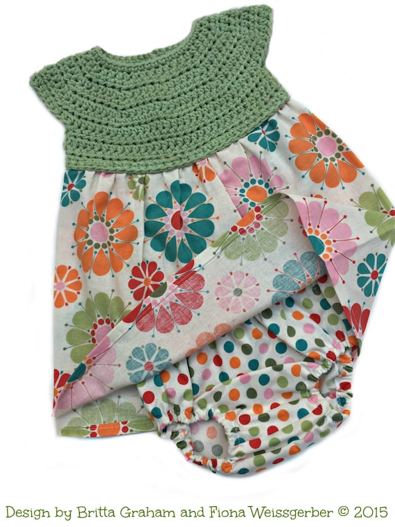 Crochet Dress Pattern Baby Crochet Pattern Baby Dress Pattern