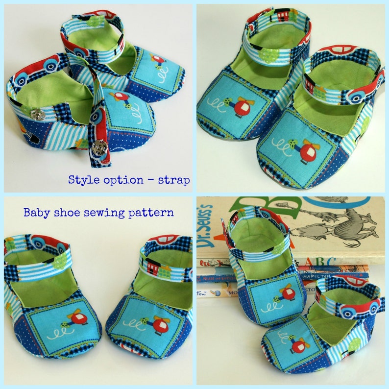Baby Shoe Sewing Pattern Reversible Shoe Sewing Pattern Baby - Etsy