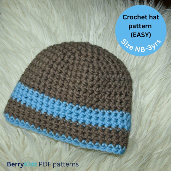 Baby Hat Crochet Pattern Easy