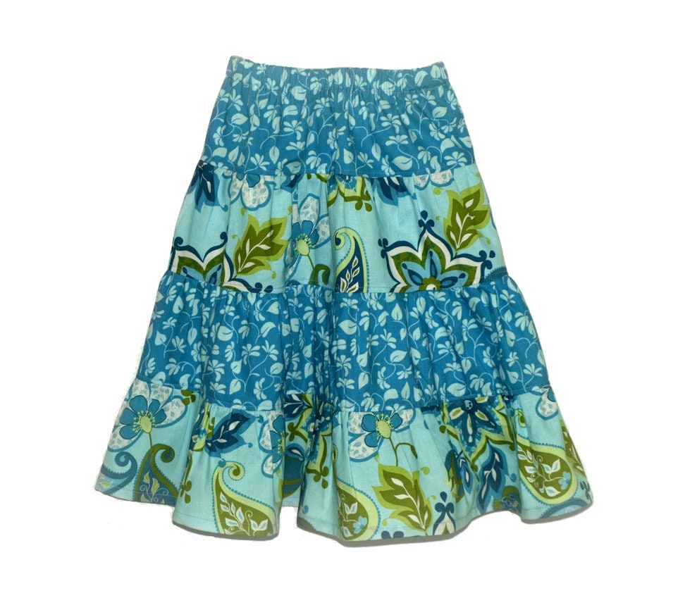 Twirl skirt pattern Size 1-10 Easy Pdf pattern Toddler | Etsy