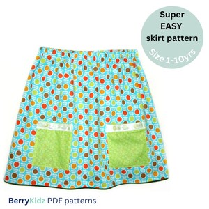 Pdf Sewing Pattern Toddler Skirt Pattern Twirl Skirt Pattern Skirt Pdf Sewing Pattern Toddler Skirt Pattern Twirl Skirt Pattern Skirt