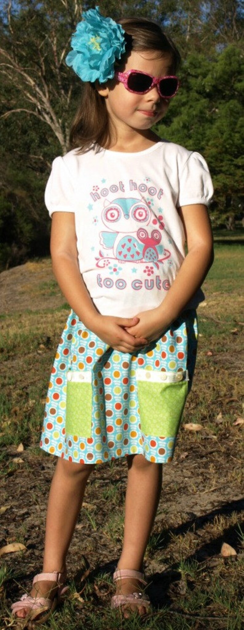 Pdf Sewing Pattern Toddler Skirt Pattern Twirl Skirt Etsy