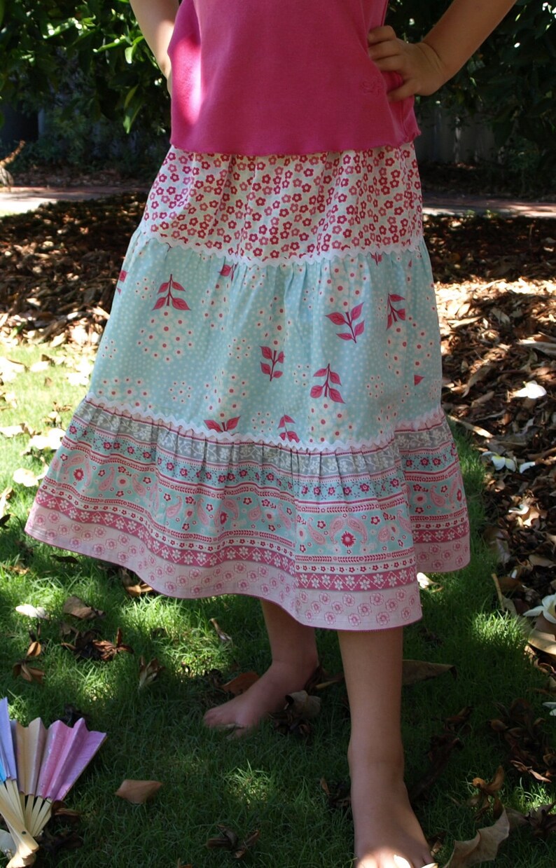 Beginner Sewing Patterns Toddler Skirt Pattern Easy Skirt Etsy