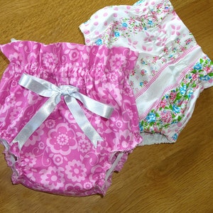 High Waisted Baby Bloomer Pattern, Baby Diaper Cover Pattern, Ruffle ...