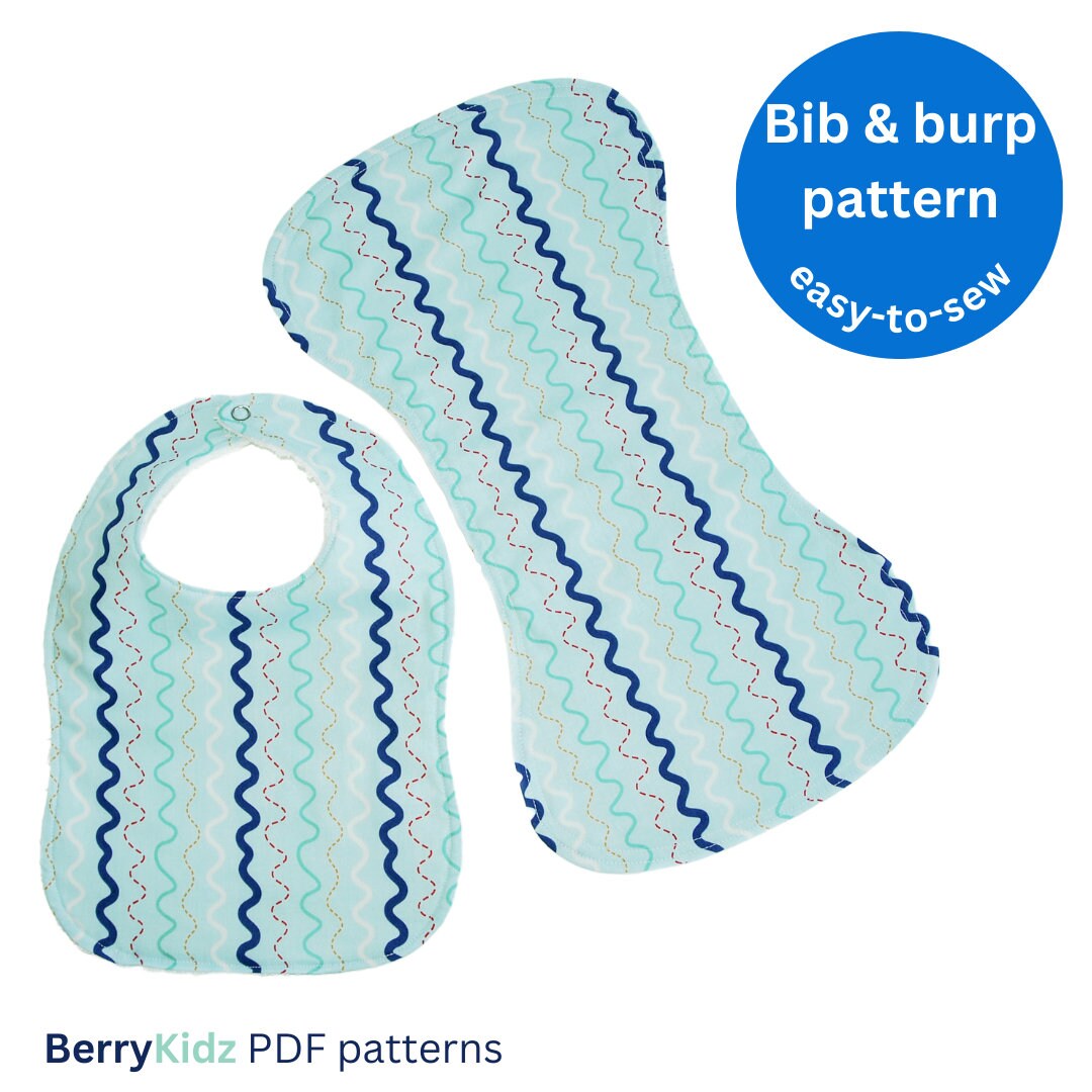 Newborn Pattern, Bib Pattern, Patterns for Babies, Baby Sewing Patterns ...