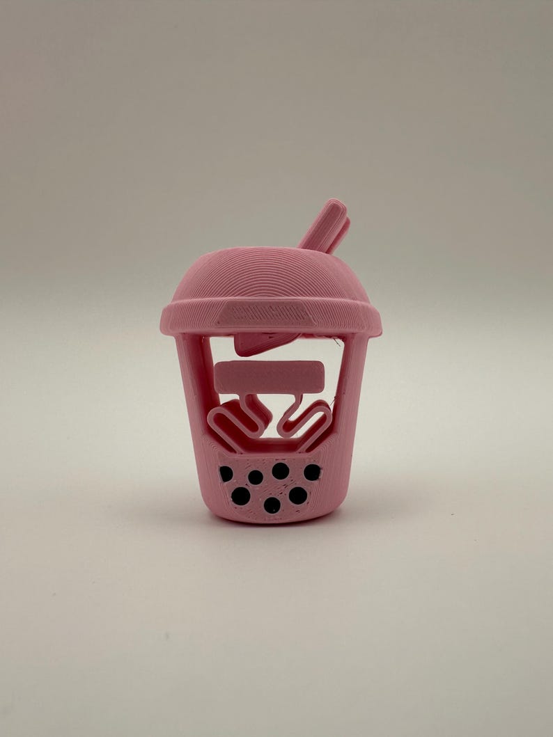 Boba Tea Fidget Toy | Keychain | Fun, Stress-relieving - Etsy