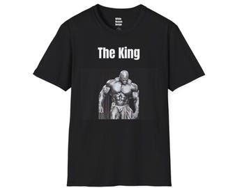 ロニー・コールマン ボディビルディングTシャツ、ジムモチベーションT