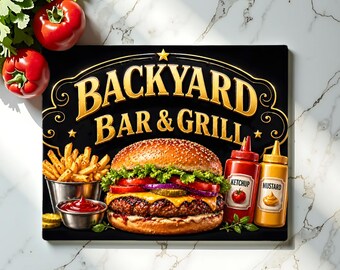 Grilling Sublimation Transfer Sheet: Cutting Board - Ready to Press
