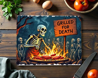 Halloween Sublimation Transfer Sheet: Cutting Board - Ready to Press