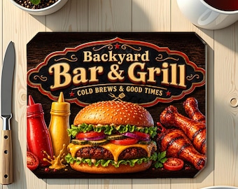 Grilling Sublimation Transfer Sheet: Cutting Board - Ready to Press