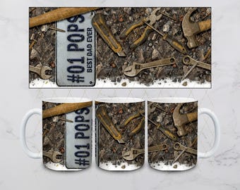 No1 Pops Sublimation Transfer Sheet 15oz Mug-Ready to Press (NOT DIGITAL)-Cup Not Included