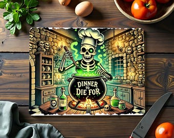 Halloween Sublimation Transfer Sheet: Cutting Board - Ready to Press