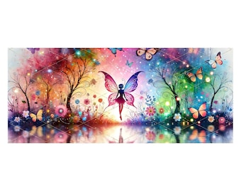Fairy Lights Sublimation Transfer Sheet 15oz Mug-Ready to Press (NOT DIGITAL)-Cup Not Included