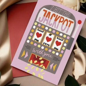Carte de Saint-Valentin, Cartes d'amour, Convient pour les anniversaires