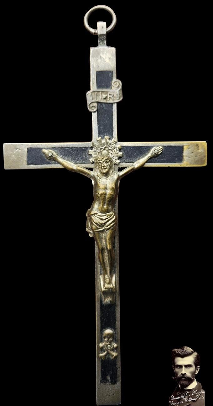 19th Century Vampire Killing Kit Crucifix - Etsy
