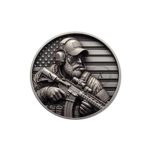 Old Warrior 3D Depth Map for Fiber Laser Engraving | Digital Download